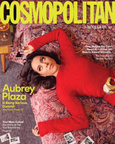 Aubrey Plaza on Cosmopolitan Magazine (2022)
